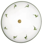 Kolarz 731.U14.4.100-Mennyezeti lámpa NONNA 4xE27/60W/230V pr.54 cm zöld/réz