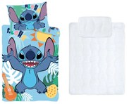 Lilo és Stitch A csillagkutya gyerek, ovis ágyneműhuzat és paplan/párna szett 100x135 cm 40x60 cm (Tropical)
