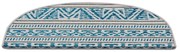 Kék lépcsőszőnyeg szett 16 db-os 20x65 cm Cottage Warmth – Vitaus