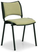 SMART konferencia szék - fekete lábak, zöld