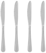 Ezüstszínű rozsdamentes acél étkező kés szett 4 db-os Classic – Premier Housewares