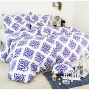 EMI Athén kék ágyneműhuzat, Francia szett1 200x220 + 2x (70x90)