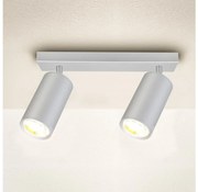 Brilagi - Fürdőszobai spotlámpa SELE 2xGU10/30W/230V IP44 ezüst