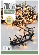Twinkle karácsonyi fényfüzér, meleg fehér, 700 LED-es
