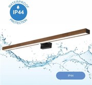 Brilagi-LED Fürdőszobai tükörmegvilágítás WOODY MIRROR LED/15W/230V IP44 tölgy/fekete