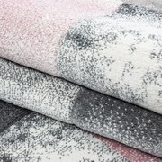 Rózsaszín-szürke futószőnyeg 80x300 cm Hawaii – Ayyildiz Carpets