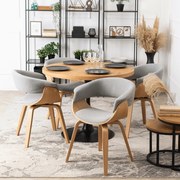 Elegáns Étkezőszék Szürke/Aranytölgy Színben. GARY 2