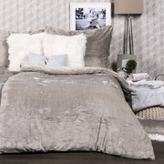 4Home mikroflanel ágyneműhuzat szürke, 140 x 220 cm, 70 x 90 cm, 140 x 220 cm, 70 x 90 cm