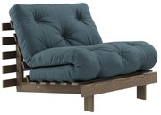 Petróleumkék fotel Roots – Karup Design