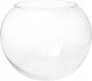 Üveggolyó Váza kerek akvárium 15x19cm 3L