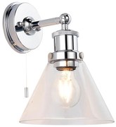 Endon 95513-Fürdőszobai fali lámpa TOULON 1xE27/10W/230V IP44 fényes króm