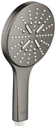 Kézi zuhany GROHE Rainshower SmartActive kerek csiszolt Hard Graphite 26574AL0