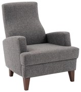 PULA fotel sötétszürke