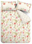 Krémszínű kétszemélyes ágyneműhuzat 200x200 cm Ella Poppy – Catherine Lansfield