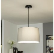 Brilagi - CERIA kábelre függesztett LED csillár, 1xE27/40W/230V, átmérő 45 cm, szürke