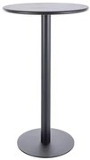 Pub H kerek bárasztal fekete 60 cm