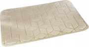 Fürdőszobaszőnyeg Sumba Csúszásgátló Járda Bézs 45x75 cm