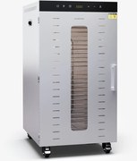 Klarstein MasterJerky 350, szárító, teljesítmény 2 000 W, hőmérséklet-tartomány 30 - 90 °C, 24 órás időzítő, rozsdamentes acél