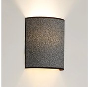 Brilagi - Fali lámpa SEMI 1xE27/15W/230V átm. 20 cm szürke