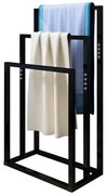 Fürdőszoba fogas Black 391840