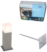 Kültéri lámpa 30 cm szürke talpvillával és kábelhüvelygel - Denmark