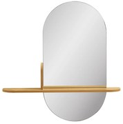 Fali tükör polccal 92x94,5 cm Barco – House Nordic