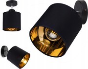 Lámpa Fali lámpa állítható Loft Lámpabúra arany