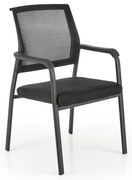 Bergen konferencia szék, fekete