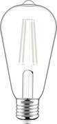 White Filament átlátszó búrás fényforrások