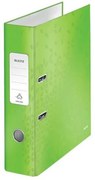Iratrendező, 80 mm, A4, karton, LEITZ 180 Wow, zöld (E10050054)