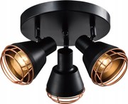 Kerek, mozgatható lámpa 3XE14 Neria Candellux