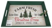Karácsonyi fa tálca CHRISTMAS - több változat Változat: Farm fresh