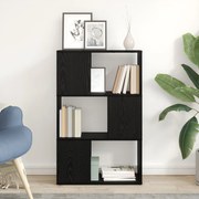 Szórakoztató Központ Fekete tölgy Szerelt fa 60 x 24 x 94 cm