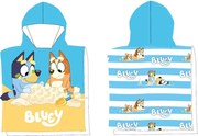 Bluey Sandy Fun strand törölköző poncsó 50x100 cm (Fast Dry)