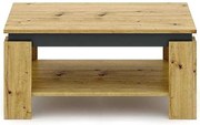 Hudson B dohányzóasztal, artisan tölgy / antracit
