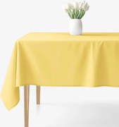 Goldea szögletes terítő 100% pamutvászon - sárga 80 x 80 cm