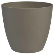 Gardenico Ella virágtartó matt taupe, 18 cm átmérő, 18 cm átmérőjű
