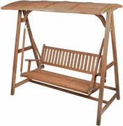 DIVERO Kerti hinta HOLYWOOD 200 x 200 cm tíkfa