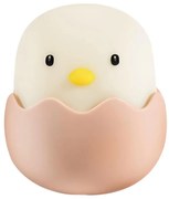 MegaLight - LED RGB állítható fényű, újratölthető gyerek érintőlámpa EGGY EGG LE