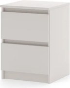 SIMPLE komód 40 cm, 2 fiókkal, kasmír