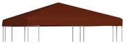 terrakotta pavilon tetőponyva 310 g/m² 3 x 3 m