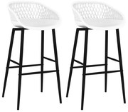 2 db fehér bárszék