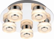 Endon RITA 68913 Süllyesztett mennyezeti lámpa 5x6W/LED RGB/3000K 925LM IP44