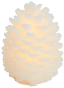 Fehér fénydekoráció ø 10 cm Clara – Sirius