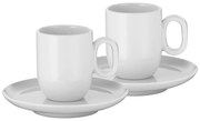 Fehér porcelán eszpresszó csésze szett 2 db-os 60 ml Barista – WMF