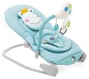 Chicco - BALLOON Froggy vibrációs babaszék dallammal, 2xAA + 1xLR20, kék