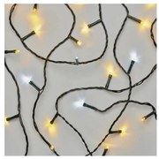 LED Karácsonyi kültéri lánc 80xLED/13m IP44 meleg/hideg fehér