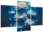 Kép - Tavirózsák a víz alatt (90x60 cm)