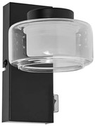Ledvance Ledvance - ORBIS FLAME LED fürdőszobai fali lámpa 5,5W 230V IP44 fekete P225637