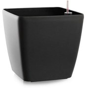 Flower Lover Öntözés nélküli virágcserép Quadratomatt antracit, 24 cm, 24 cm